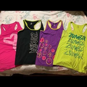 Zumba tops (4 qty)